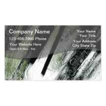 Car Wash Business Cards