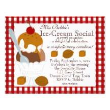 Caramel Covered Ice-Cream Announcements