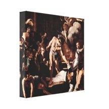 Caravaggio - Martyrdom of St Matthew Stretched Canvas Print