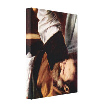 Caravaggio - Martyrdom of St Matthew detail 3 Canvas Print