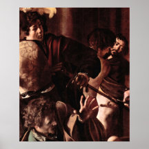Caravaggio-Martyrdom of St. Matthew detail 4 Posters