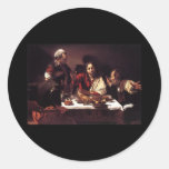 Caravaggio Supper At Emmaus Sticker