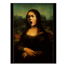 Caravaggio's Mona Lisa Postcards