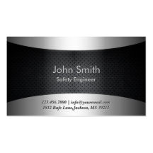 Carbon Black Safety Engineer Business Card