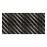 Carbon Fibre Material Photo Cards
