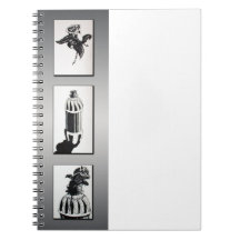 Carbonated Roses Spiral Note Books