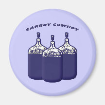 Carboy Cowboy Magnet