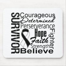 Carcinoid Cancer Survivor Collage Mousepads