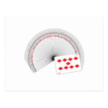 Card Fan Postcard