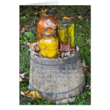 Card for Vegetable Gardeners