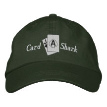 Card Shark Embroidered Hat