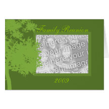 Card Template - Family Reunion