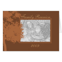 Card Template - Family Reunion