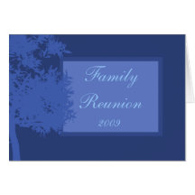 Card Template - Family Reunion
