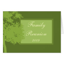 Card Template - Family Reunion