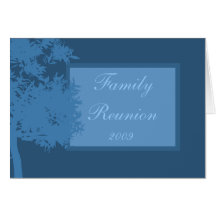 Card Template - Family Reunion