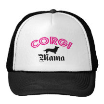 Cardigan Welsh Corgi Mama Trucker Hats