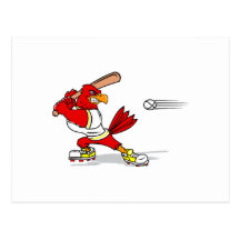Cardinal Baseball Player Postcards