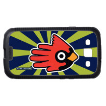 Cardinal Red Bird Galaxy S3 Cover