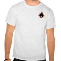 Cards Suits on Fire Tshirts