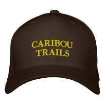 CARIBOU EMBROIDERED BASEBALL CAP