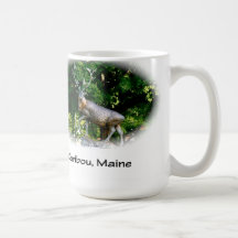Caribou, Maine - Bronze Caribou Coffee Mug