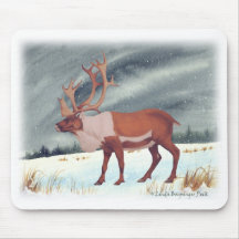 Caribou mousepad
