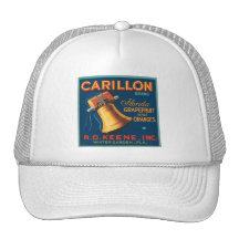 Carillon Brand Citrus VIntage Crate Label Hat