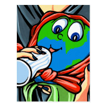 Caring for Mother Earth Postcard