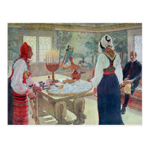 "Carl Larsson - En Bergman Stuga" Postcard