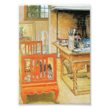 Carl Larsson's Office Art Photo