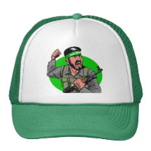 Carlos Latuff's Hamas Fighter Cap Mesh Hat