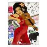 Carmen Greeting Card
