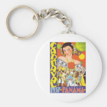 Carnaval in Panama Key Chains