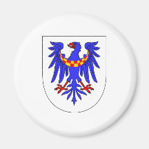 Carniola Slovenia Coat of Arms Official Lombards Magnets