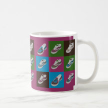 Carnival at the Zoo - Art Shoes - Shoe Art Mug