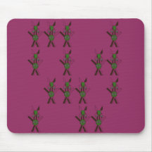 Carnival at the Zoo Mouse Pad