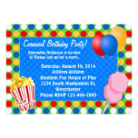 Carnival Bright Lights Custom Invitations