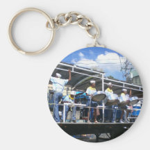 Carnival in Trinidad Keychains