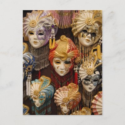 Blank Carnival Masks