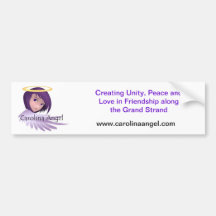 Carolina Angel Grand Strand Bumper Sticker