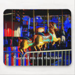 Carousal Horses Ride Carnival Festival Fair Mouse Pad