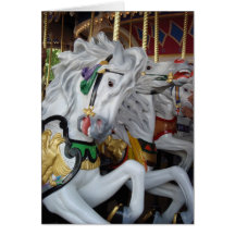 Carousel Horse Birthday Card
