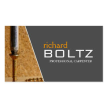 Carpenter - Business Cards