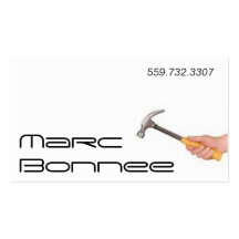 Carpenter Business Cards