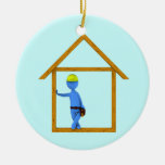 Carpenter Christmas Tree Ornament