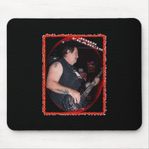 Carpenter Gibson's own bass player! Mouse Pads