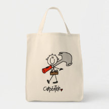 Carpenter With Hammer Bags