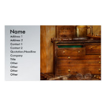 Carpentry - Tools - In my younger days Business Card