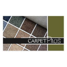 Carpet, Flooring, Construction Business Card